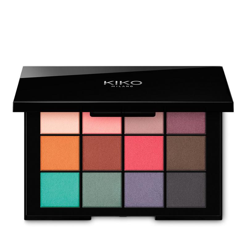 Kiko milano палітра тінів smart cult eyeshadow palette 01 — цена 350