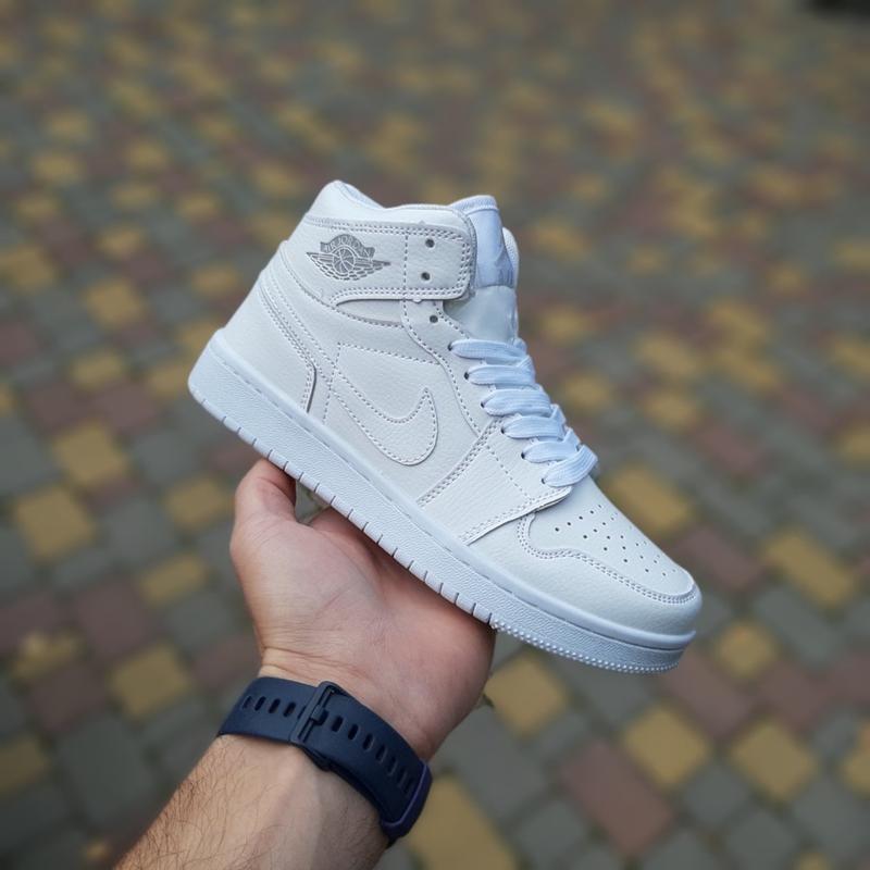 Кроссовки женские nike air jordan белые / кросівки жіночі найк аир ...