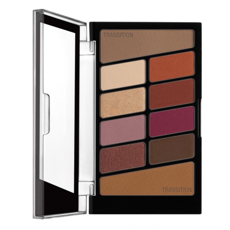 wet n wild color color icon eyeshadow 10 pan palette rose in the air 180