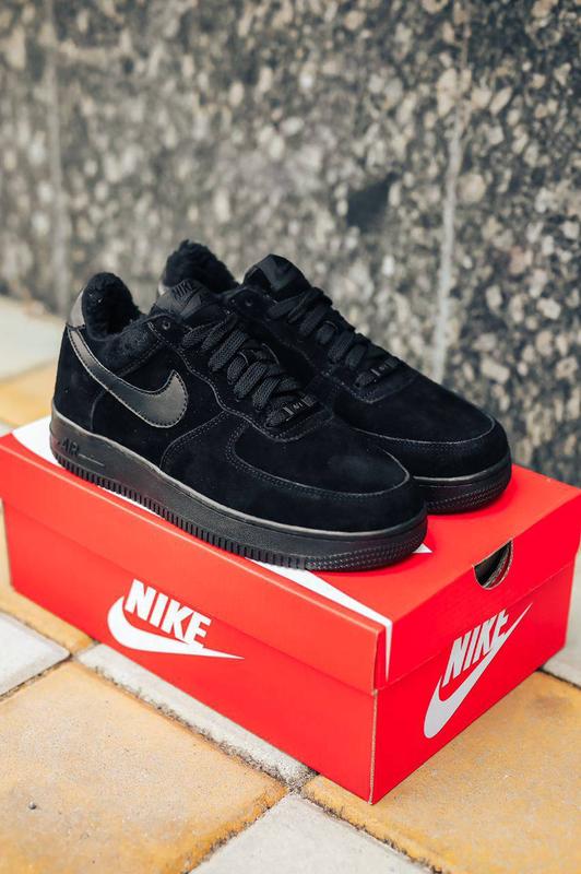 👟 кросовки nike air force 1 (чёрные) — цена 2399 грн в каталоге ...