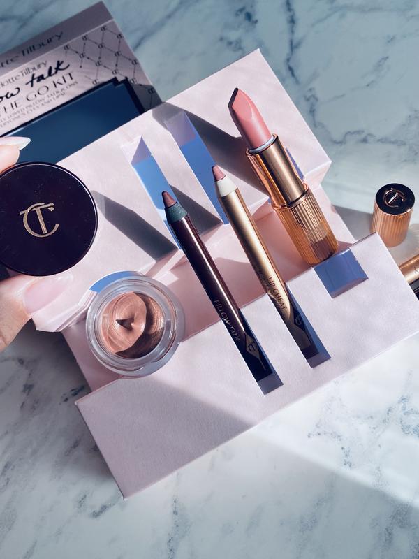 Charlotte tilbury pillow talk on the go eye and lip set набір топових
