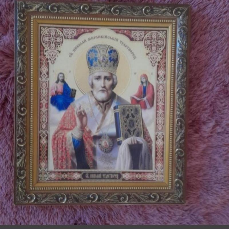Фотоикона св. миколай — ціна 385 грн у каталозі Картини Купити товари ...