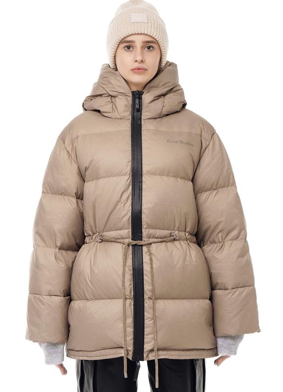 Пуховик с капюшоном утиный пух акне студио acne studios — цена 11999 ...