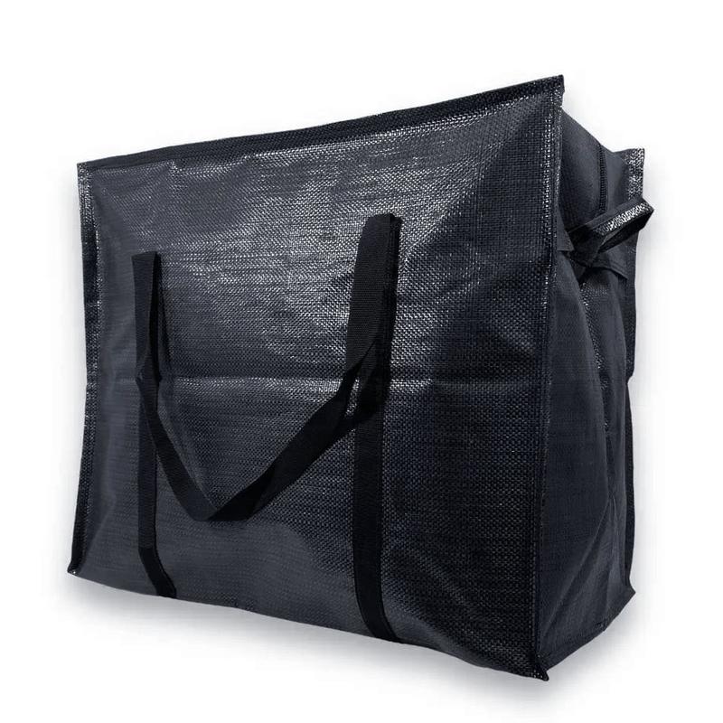 Большая прочная черная сумка баул для перевозки вй, переезда .