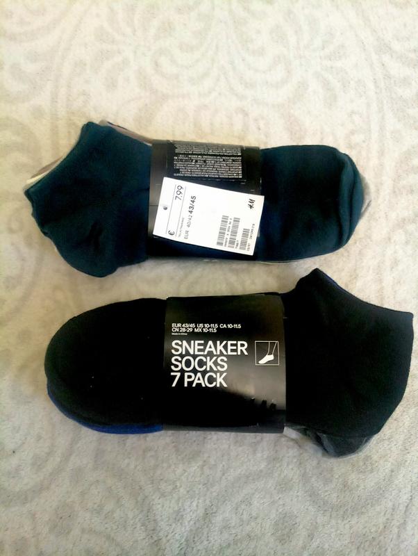 Мужские короткие носки h&m H&M, цена - 300 грн, #17950923, купить по  доступной цене | Украина - Шафа