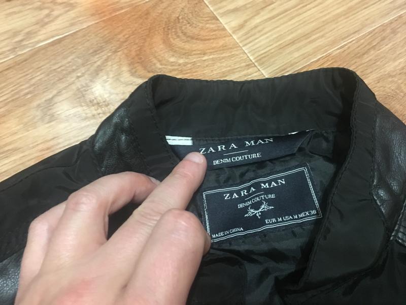 zara man denim couture