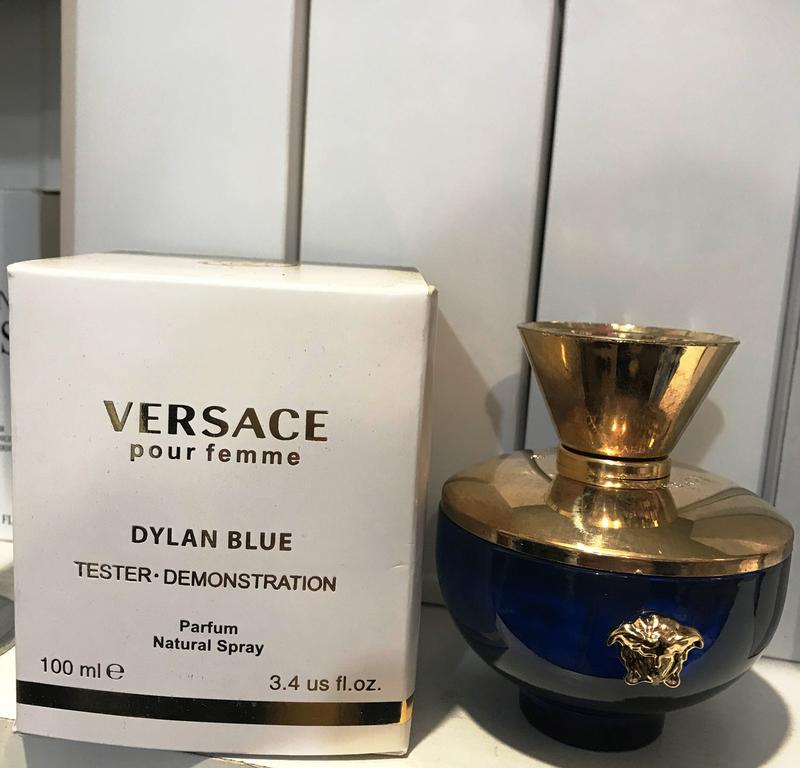 Tester мужской туалетной воды versace pour femme dylan blue / версаче ...