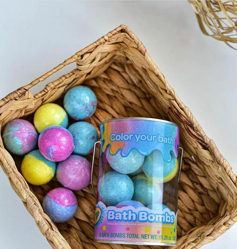 Crayola Bath Bombs - 8 bath bombs, 11.29 oz