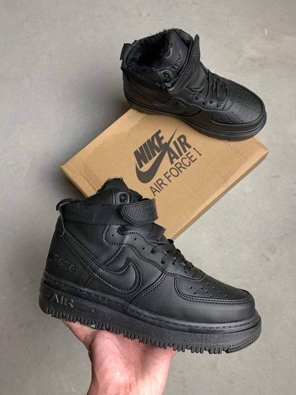 nike air force gore tex black