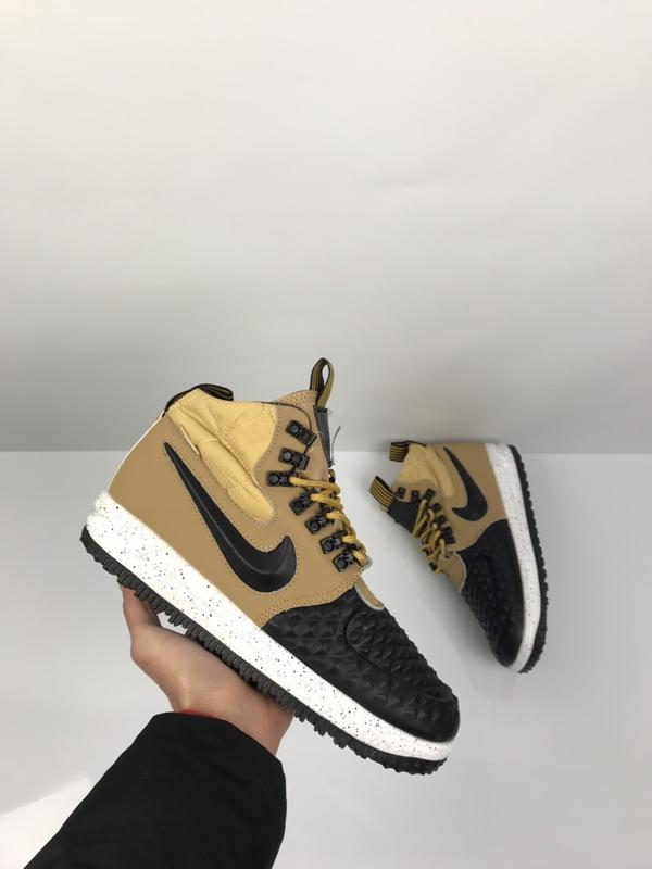 nike lunar force 1 duckboot metallic gold