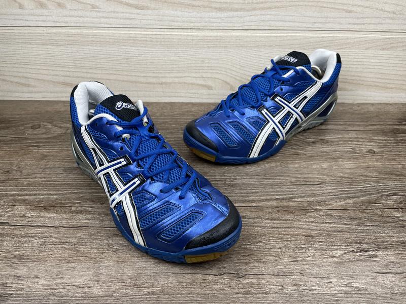 Кроссовки волейбольные asics gel sensei 4 мужские синие 46 original ...