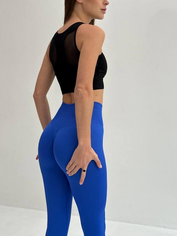 Бездоганні гладенькі лосіни з пушап ефектом, безшовні лосини пуш ап ...