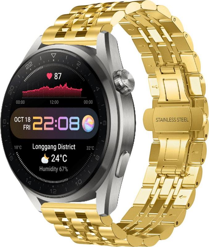 Металевий браслет spinye для huawei watch 3 pro (хуавей вотч 3 про ...