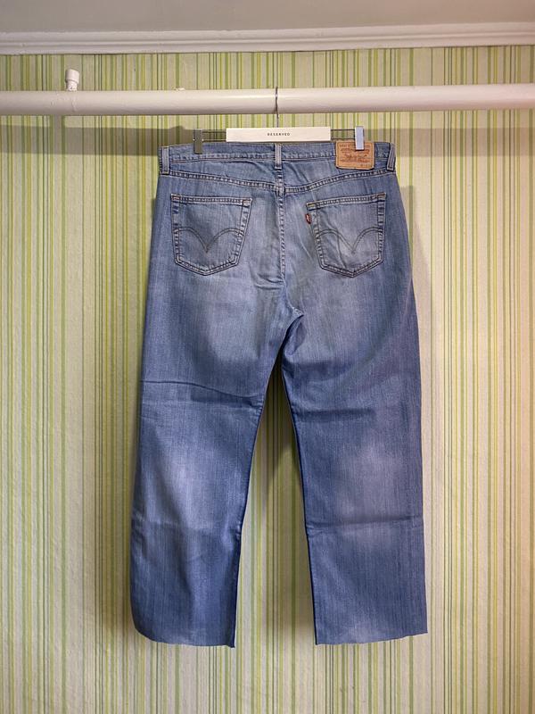 Светлые широкие джинсы levis 751 , классические штаны левайс 751 ...