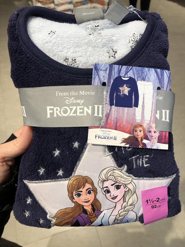 Теплая Пижама Для Девочки Ледяное Сердце С Анной Т Эльзой Frozen.
