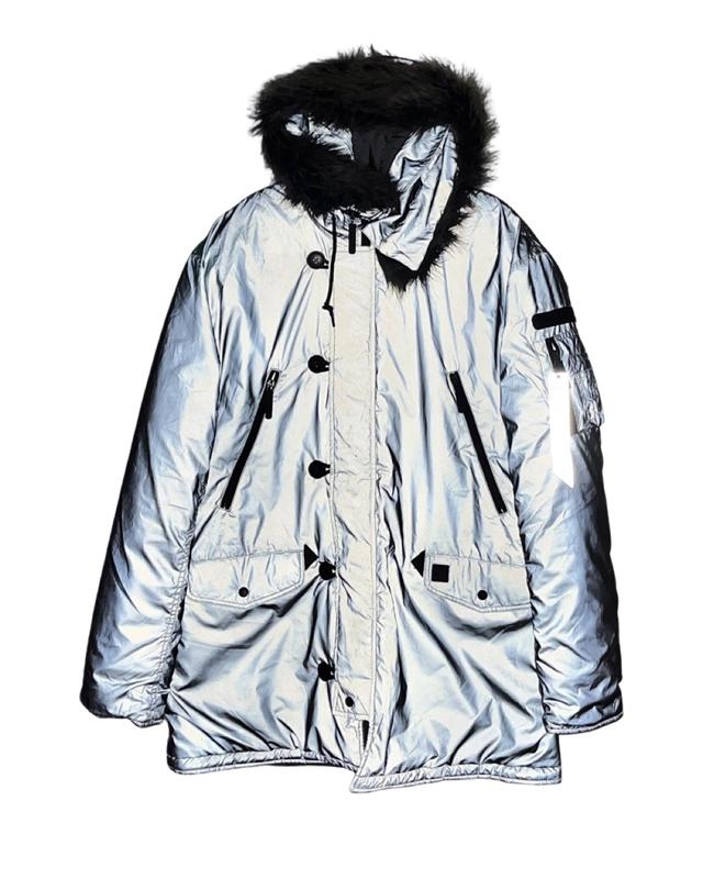 Рефлективна куртка alpha industries — цена 1805 грн в каталоге Пуховики ...