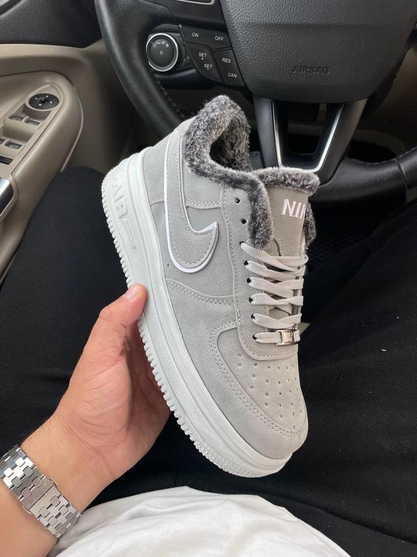 Чоловічі кросівки nike air force grey мужские кроссовки найк аир форс ...