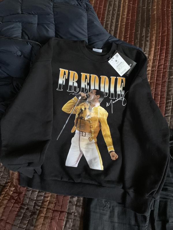 freddie mercury sweatshirt bershka