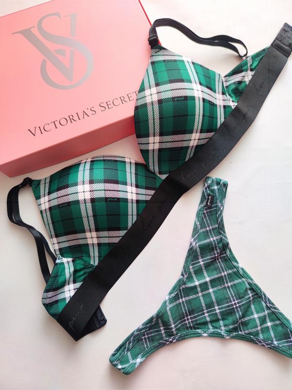Victoria's secret набор комплект белье выктория сикрет бра бюст лифчик ...