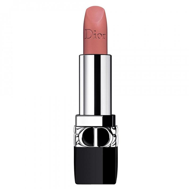 Матовая помада dior rouge lipstick 100 nude look matte — цена 430 грн в