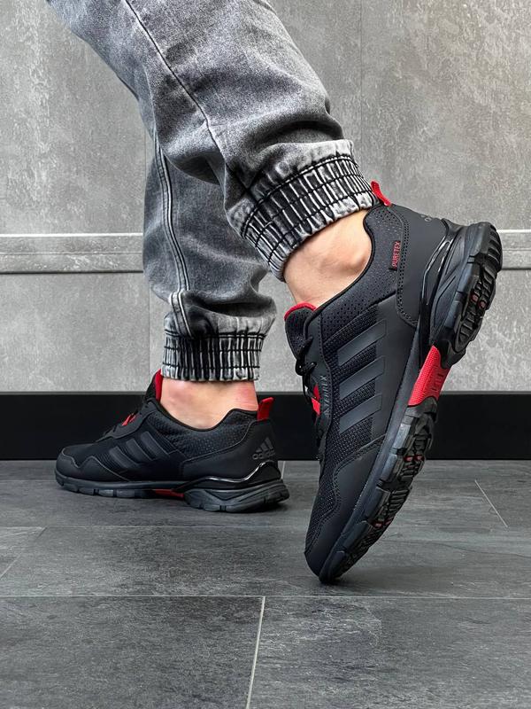 Мужские кроссовки adidas terrex easy trail pure tex all black red ...