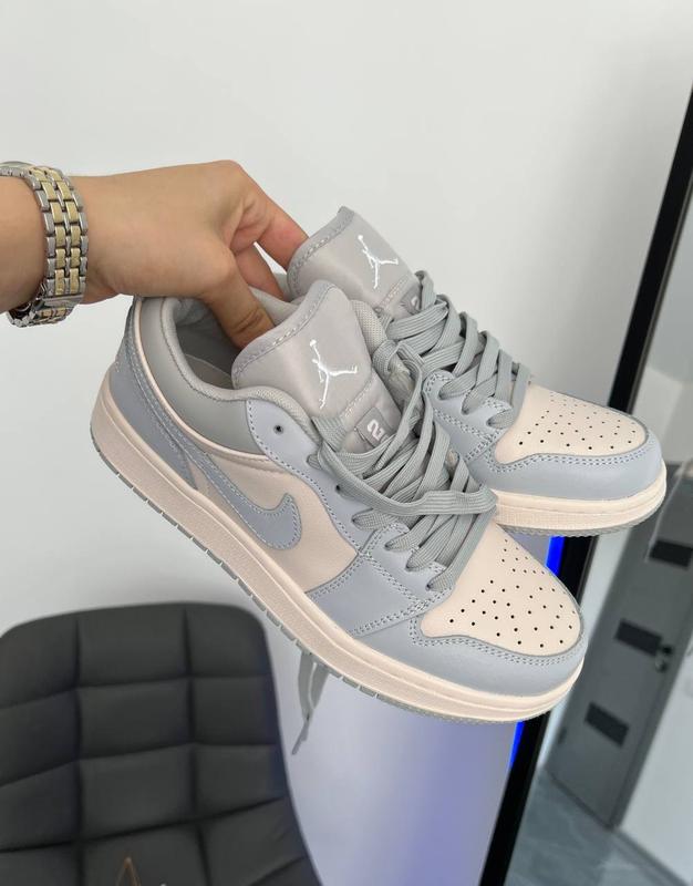 Женские кожаные кроссовки nike jordan low blue white#найк — цена 2200 ...