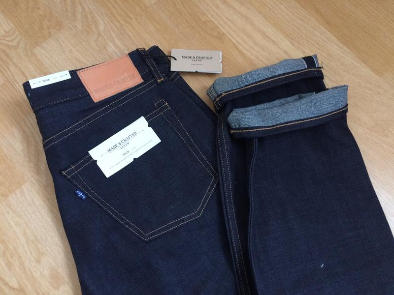 levis made and crafted selvedge