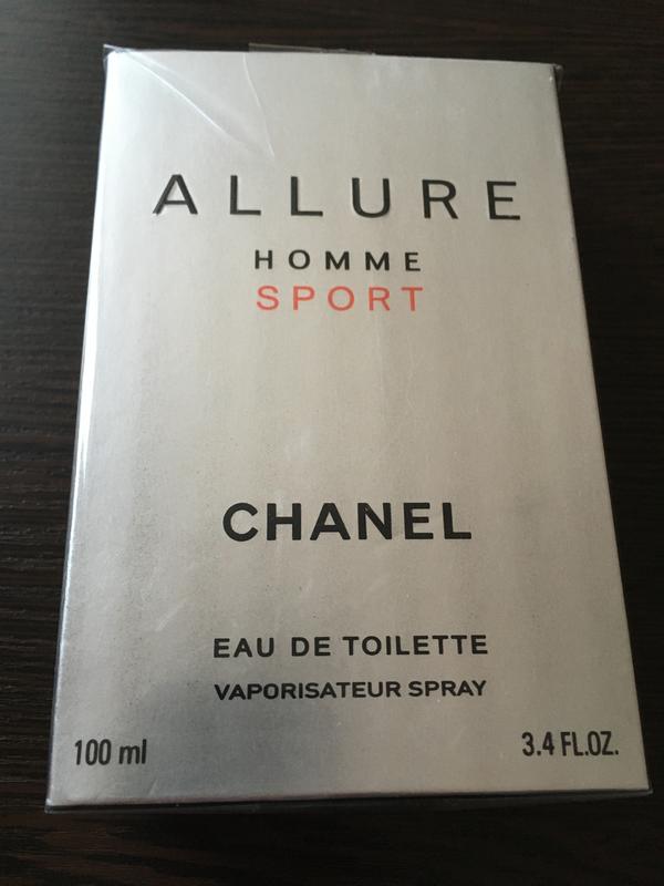 Уценка оригинал allure homme sport chanel 100ml шанель алюр хом спорт ...