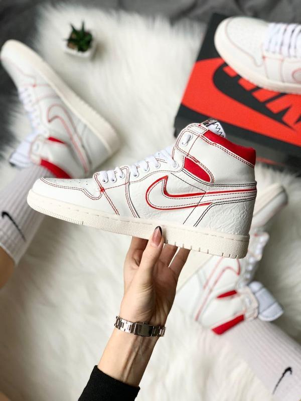 Жіночі кросівки nike air jordan 1 женские кроссовки найк аир джордан ...
