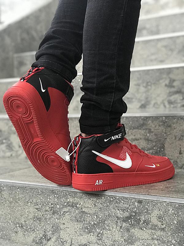 Nike Air Force 1 Mid '07 LV8 (Red)