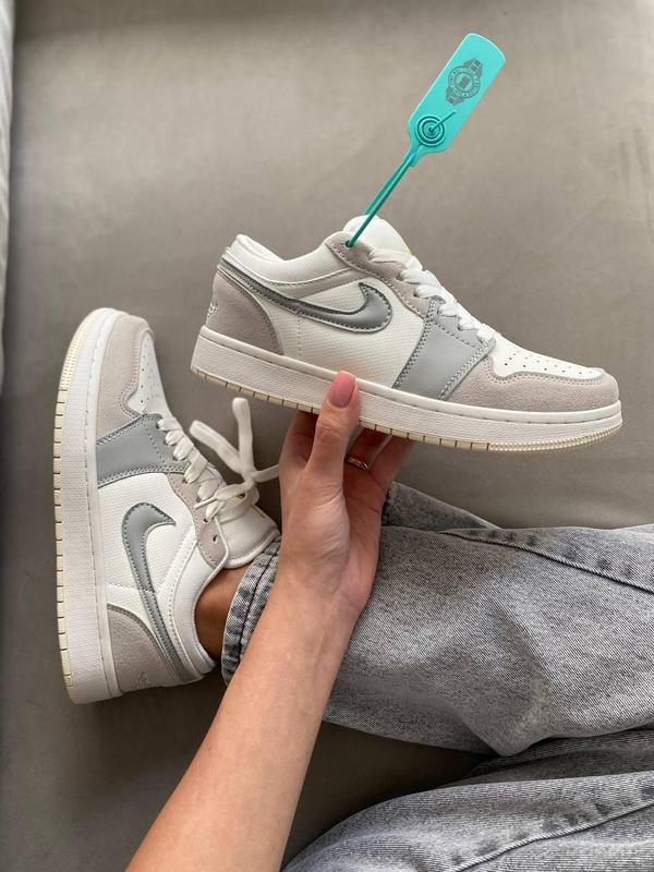 Жіночі кросівки nike air jordan retro 1 low женские кроссовки найк аир ...