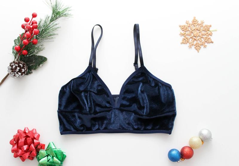 Pieces Thea Velvet Soft Bra