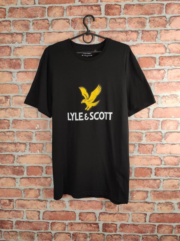 Футболка lyle & scott с большим логотипом — цена 349 грн в каталоге ...
