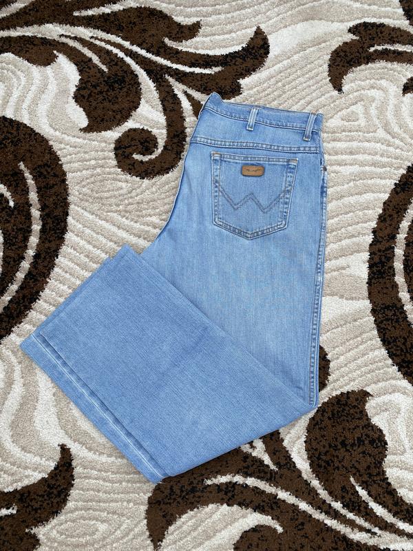 Мужские джинсы wrangler original vintage / светлые классические штаны ...