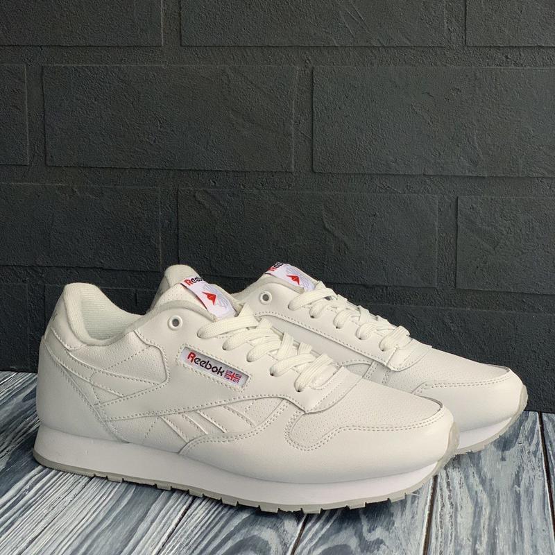 Мужские кожаные кроссовки reebok classic — цена 1800 грн в каталоге ...
