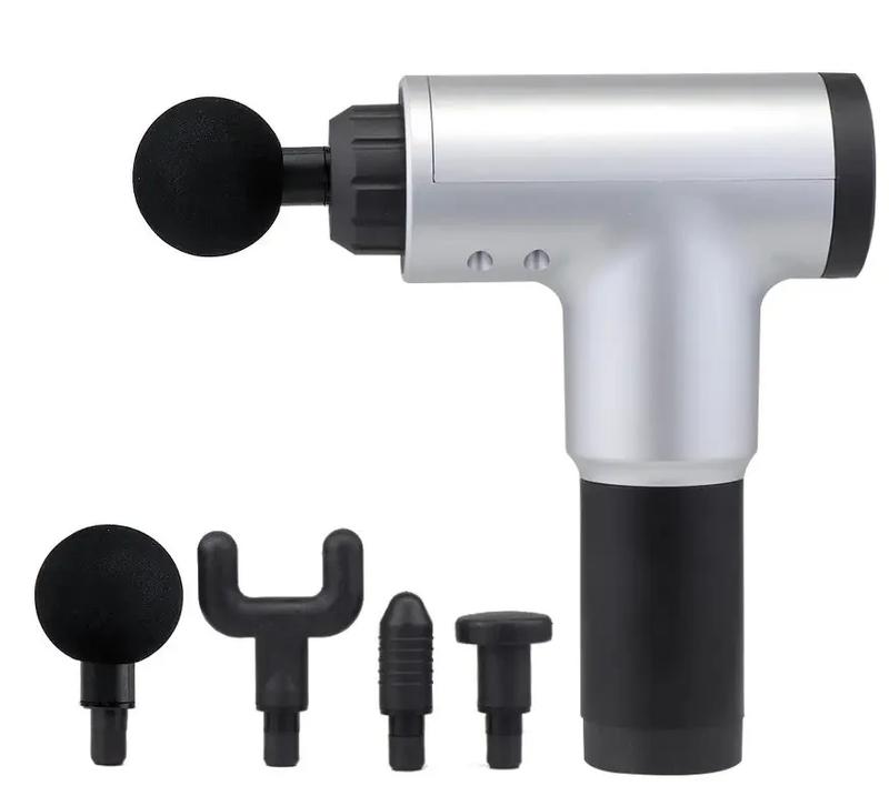 Аккумуляторный портативный ручной массажер для тела fascial gun yx-908 ...