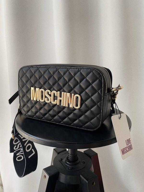 Moschino black bag sale