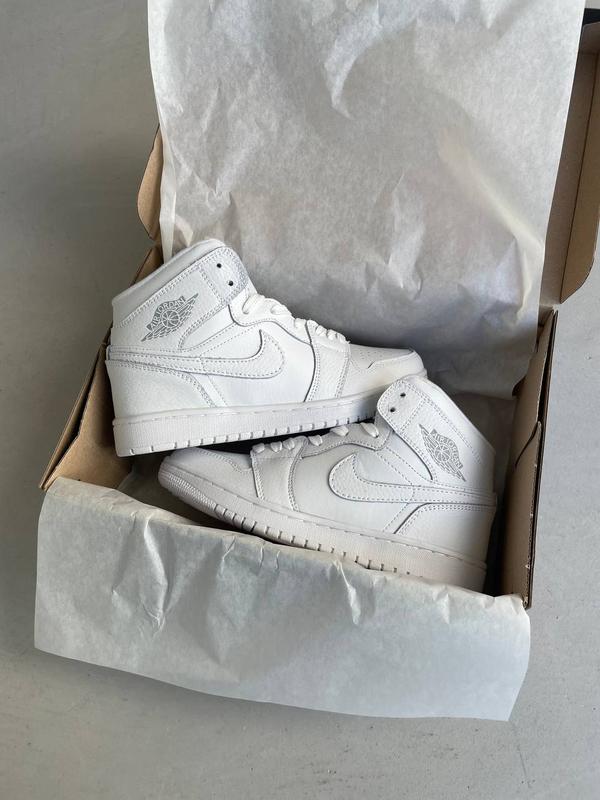 nike air jordan 1 all white
