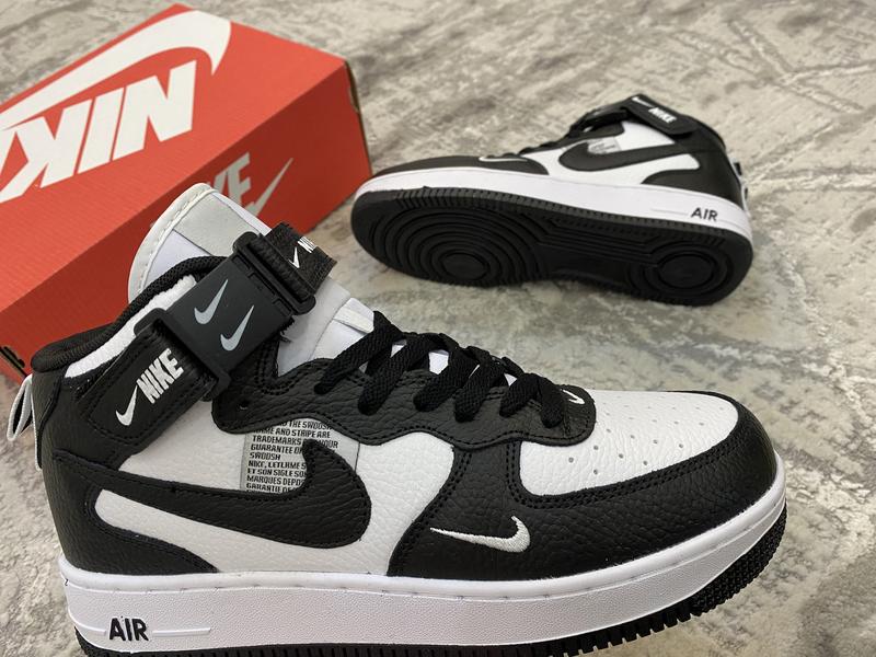 Кроссовки мужские высокие nike air force 1 mid найк аир форс высокие ...