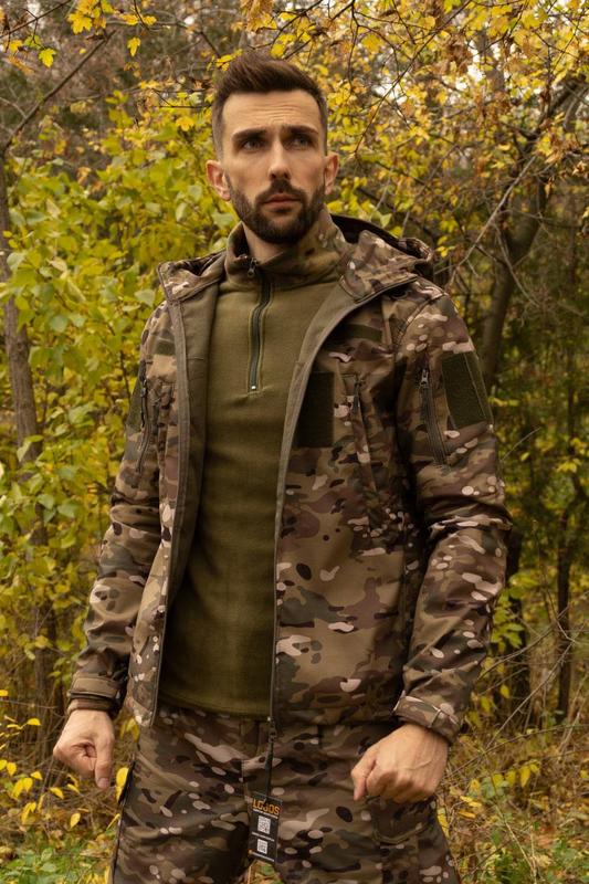 Костюм soft shell, мультикам, чоловічий костюм, куртка, штани, піксель ...
