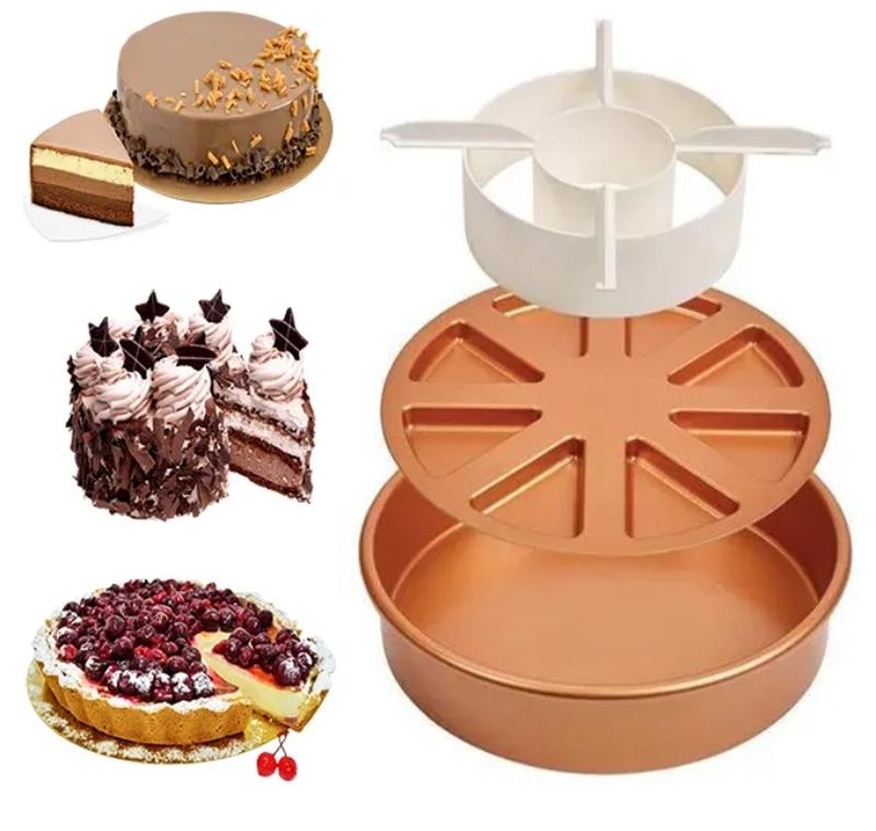 Багатофункціональна форма для випічки copper chef perfect cake pan
