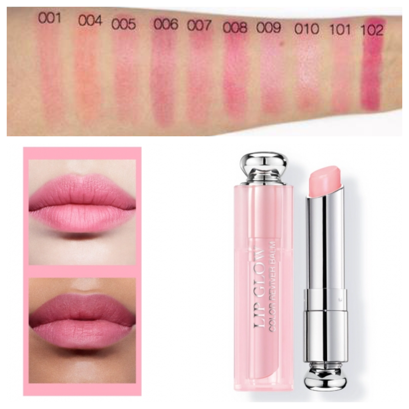 dior lip glow matte pink 101
