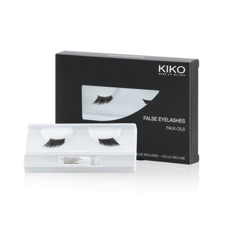 Накладні вії kiko milano natural false eyelashes 02 natural — цена 220