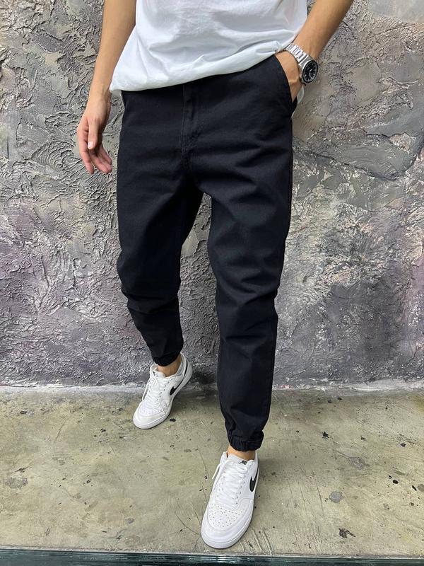 Брендовые мужские джогеры / качественные джогеры в черном цвете на ...
