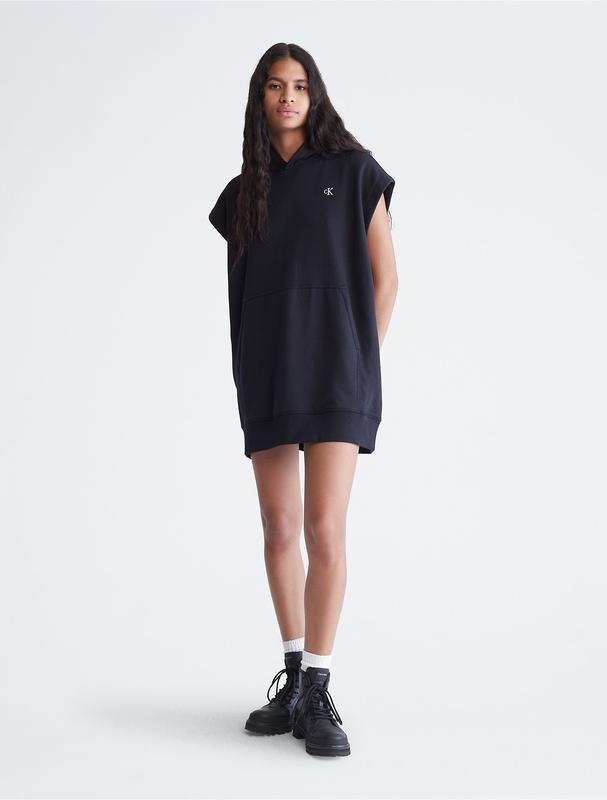 Calvin klein sweatshirt dress discount