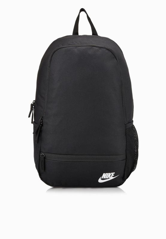 nike black classic north solid backpack 