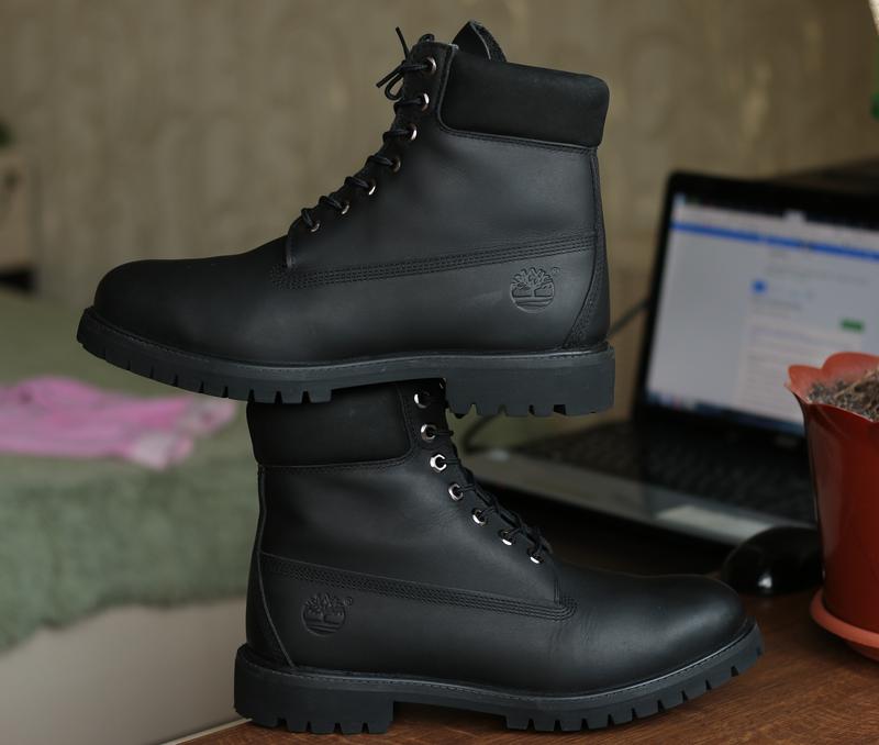 timberland leather boots