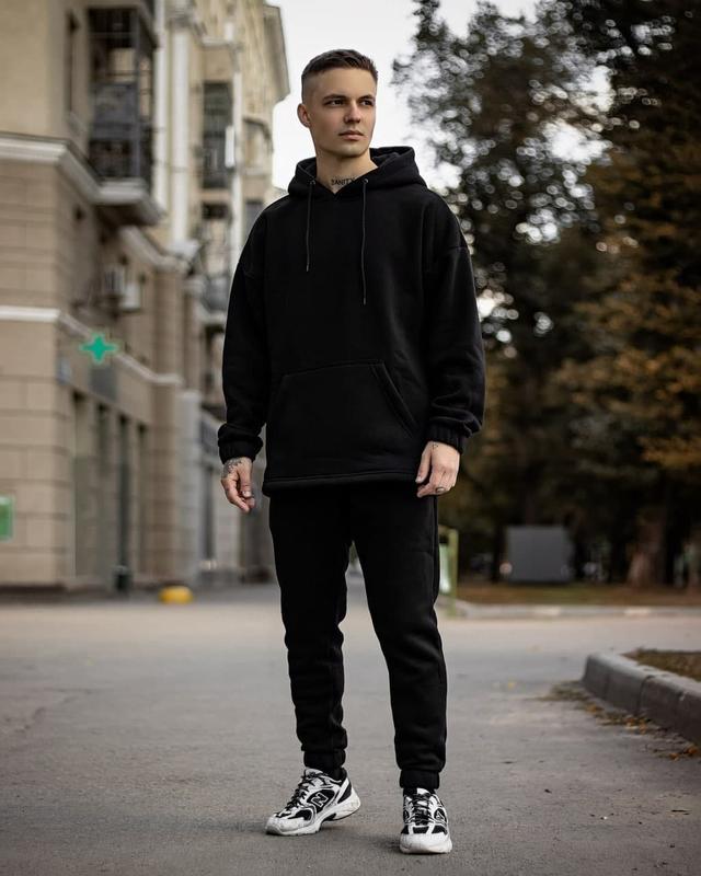 Спортивний костюм утеплений haipp - crafter black — цена 1400 грн в ...
