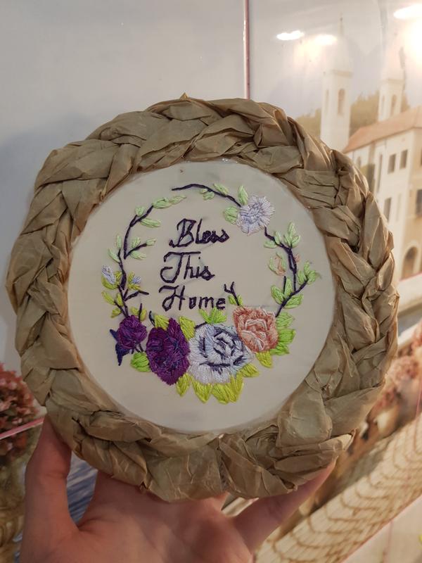 Интерьерная картина своими руками вышивка handmade — цена 350 грн в ...