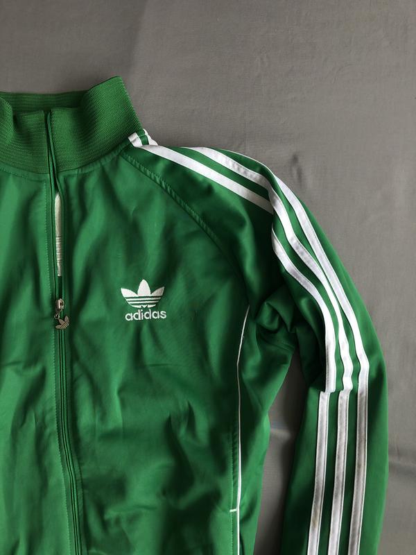 Зелёный костюм adidas адидас спортивный